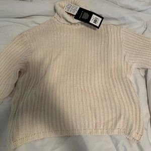 Vintage cream coloured turtle neck